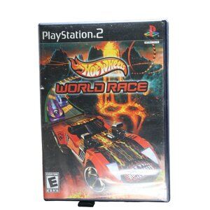 Hot Wheels: World Race (Sony PlayStation 2,‎ 2003) Complete w/ Manual